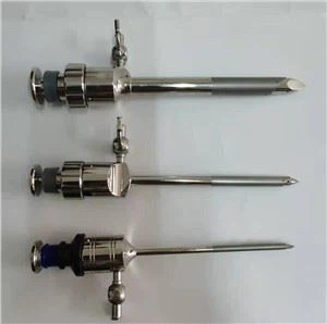 Trocart réutilisable de 10 mm pour laparoscopie